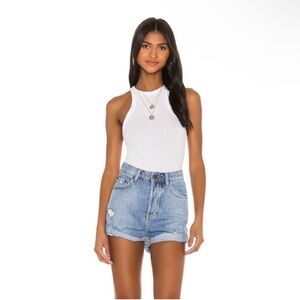 One Teaspoon 29 High Waist Bandit Jean Shorts